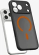 Etui Spigen Ultra Hybrid Mag MagSafe do Apple iPhone 17 Pro Max Frost Black/Orange (ACS10482) - obraz 5