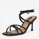Женские босоножки Nine West SM237-011A 5906751045923 37 24.5 см Черные (5906751045947) - изображение 2