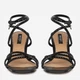 Женские босоножки Nine West SM237-011A 5906751045923 37 24.5 см Черные (5906751045947) - изображение 4