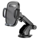 Автотримач для телефона BOROFONE BH53 Windy center console car holder Black Grey (6931474751867) (20495) - изображение 1
