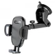 Автотримач для телефона BOROFONE BH53 Windy center console car holder Black Grey (6931474751867) (20495) - изображение 4