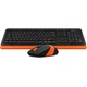 Комплект A4Tech FG1010 Orange (4711421943376) (20466) - изображение 3