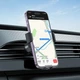 Автотримач для телефону BOROFONE BH92 Grand one-button car holder(air outlet) Black (6941991103681) (20491) - зображення 9