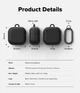 Чехол Ringke Onyx Magnetic для Samsung Galaxy Buds 4/4 Pro Black (EC126301RS) - изображение 3