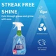 Очисник для скла, вікон і дзеркал з лимонною олією Astonish window Glass cleaner (без розводів на склі) 750 ml - зображення 4