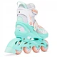Раздвижные ролики Raven Profession White/Mint/Orange размер 35-38 (smj609) - изображение 4