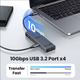 USB-хаб Ugreen Revodok 6-in-1 CM818 Grey 4K 60Hz - зображення 4