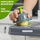 Многофункциональный кухонный комбайн UFT Овощерезка 28 в 1 с контейнером и насадками (UFTVC5-28) - изображение 3