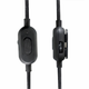 Кабель для навушників Logitech G233 / G433 / G Pro / G Pro X з мікрофоном та регулятором гучності - чорний - зображення 2
