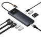 USB-хаб Baseus 10 in 1 USB-C Dual HDMI 4K 120Hz/60Hz - изображение 3