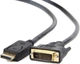 Кабель Cablexpert DisplayPort - DVI-D (DL/24+1) 3 м Black (CC-DPM-DVIM-3M) - зображення 1