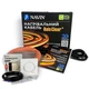 Комплект теплої підлоги NAVIN HaloClear Basic 260 Вт / 1.4 - 1.7 м² (14.4 м) нагрівальний кабель + терморегулятор NAVIN EH84WM-16A - зображення 2
