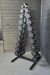 Ряд гантельний RN-Sport BLACK 1-10 кг зі стійкою (RNS_RNmar-110) - изображение 3