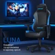 Крісло ігрове Anda Seat Luna Color Size L Black/Blue PVC - изображение 10