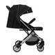 Коляска прогулянкова MoMi ESTELLE LIGHT Black-Silver - изображение 6