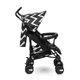 Прогулочная коляска Lionelo ELIA OSLO BLACK/WHITE - изображение 2