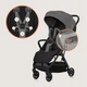 Прогулочная коляска Lionelo JULIE AIR GREY STONE - изображение 6