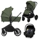 Універсальний візочок 3 в 1 Lionelo MIKA PLUS 3IN1 GREEN OLIVE - зображення 1