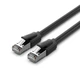 Патч-корд 1м, S/FTP cat 8 RJ-45 black VENTION (IKKBF) - зображення 1