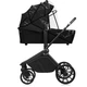 Универсальная коляска 3 в 1 Lionelo MIKA PLUS 3IN1 BLACK ONYX - изображение 3
