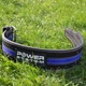 Пояс для пауерліфтингу Power System PS-3800 PowerLifting шкіряний Black/Blue Line M - изображение 6