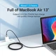 Дата кабель USB-C to USB-C 2.0m aluminum gray VENTION - зображення 6