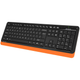 Комплект (клавиатура + мышь) A4Tech Fstyler FG1010 Black/Orange [114624] - изображение 7