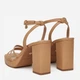 Женские босоножки Nine West TS6197-01 5906751132647 36 24.1 см Бежевые (5906751132760) - изображение 3