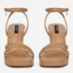 Женские босоножки Nine West TS6197-01 5906751132647 39 25.9 см Бежевые (5906751132685) - изображение 4