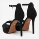 Женские босоножки Nine West TS6218-01 5906751131787 41 27.5 см Черные (5906751131794) - изображение 3