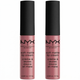 Мини-помада для губ NYX Cosmetics Soft Matte Lip Cream Mini SMLC06 Istanbul 4.7 мл - изображение 2