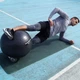 М'яч для фітнесу (фітбол) Power System PS-4011 Ø55 cm PRO Gymball Black - изображение 7