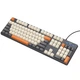 Клавіатура дротова Hoco GM61 Murphy USB 1,5М мембранна ігрова для комп'ютерів та ноутбуків Сірий - изображение 3