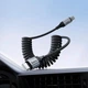 Кабель HOCO Type-C до Type-C Nuevo charging data cable X121 |1.5m, 60W| Black - зображення 7
