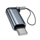 Перехідник HOCO Type-C male to Type-C female screen display adapter UA44A |PD 100W| grey - изображение 6