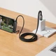 Кабель HOCO C to C Exquisite bracket charging data cable U150 |1.2m, 60W/3A| - зображення 5