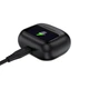 Навушники ACEFAST smart screen active noise cancelling true wireless earbuds W6 IPX4 |BT5.4, 8/35h, 35/400mAh, ANC| Black - изображение 4