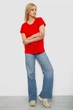 Футболка женская однотонная, цвет красный, XL, 244R2300 - изображение 2