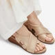 Женские босоножки кожаные Lasocki WB-ELIA-03 5906751024669 41 26.6 см Бежевые (5906751024706) - изображение 2