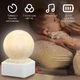 Ночник-генератор белого шума Swan Baby Q 2 для сна и релаксации для новорождённых, детей и взрослых, Луна, 7 цветов, звуковой генератор, лампа для малышей, успокаивающие белые звуки - изображение 2