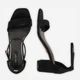Женские босоножки Nine West WFA2625-1 5904862339566 38 25.1 см Черные (5904862339634) - изображение 5