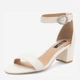 Женские босоножки Nine West WFA2641-1 5904862339412 37 24.3 см Белые (5904862339474) - изображение 2