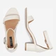 Женские босоножки Nine West WFA2641-1 5904862339412 37 24.3 см Белые (5904862339474) - изображение 4