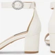 Женские босоножки Nine West WFA2641-1 5904862339412 36 23.7 см Белые (5904862339443) - изображение 6