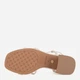 Женские босоножки Nine West WFA2642-1 5904862875170 39 26.1 см Бежевые (5904862875255) - изображение 7