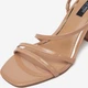 Женские босоножки Nine West WFA2642-1 5904862875200 39 26.1 см Бежевые (5904862875262) - изображение 7