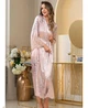 Довгий халат женский Mia-Amore MILINDA 3729, Пудра, L/XL - изображение 4