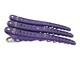 Металлический парикмахерский зажим Zauber-manicure (фиолетовый) 3шт 06-095C-3 - изображение 2
