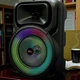 Безпровідна караоке колонка XoKo з мікрофоном та RGB-підсвічуванням, Чорний (74І8) - зображення 1
