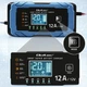 Inteligentna mikroprocesorowa ładowarka Qoltec do akumulatora AGM/GEL/LiFePO4 12 V 12 A (5901878526676) - obraz 10